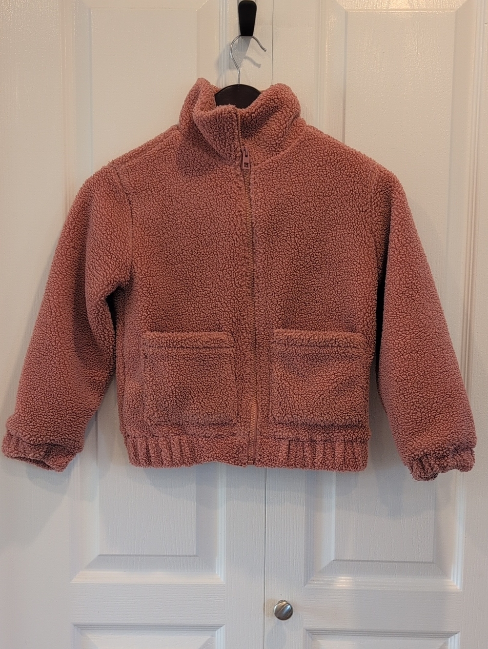 Kids Jillian Harris Pink Sherpa Jacket